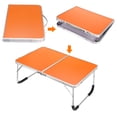 thumbnail image 3 of Unique Bargains Foldable Laptop Table Portable Lap Desk Picnic Bed Tray Tables, Orange, 3 of 5