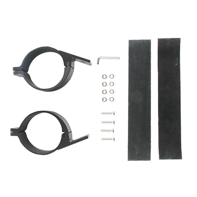 Kit de abrazadera de montaje universal shamjiam para barra de parachoques