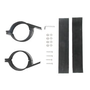 Dickly 2x Tube Clamp Mounting Bracket Easily Install Wear Resistant Professional Roof