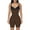 Coffee, variant on Women's Women's High Waisted Hip Pads ShapewearBody Shaper Maternity Spandex Firm Boyshort Underwear Shaper Shorts Tummy Control Nude Medium