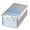 With cover, variant on NOVELAR White Clothes Storage Bin, 18.5 in Long, with Handle for Easy Transport, Protects Items from Dust and Moisture, Great for Storing Off-Season Wardrobe in Bedrooms