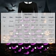 thumbnail image 3 of Karymi Sundress Halloween Print Swing Midi Dress, Solid Crew Neck Long Sleeve Satin Bow Waist Vintage A Line Party Costume Dress Easter Dresses for Women, 3 of 6