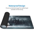thumbnail image 4 of Dark Night Forest XL Gaming Mouse Pad 31.5x11.8in Full Desk Mat Non-Slip Base Stitched Edges Ideal Gift for Women & Girls Office Decor, 4 of 6