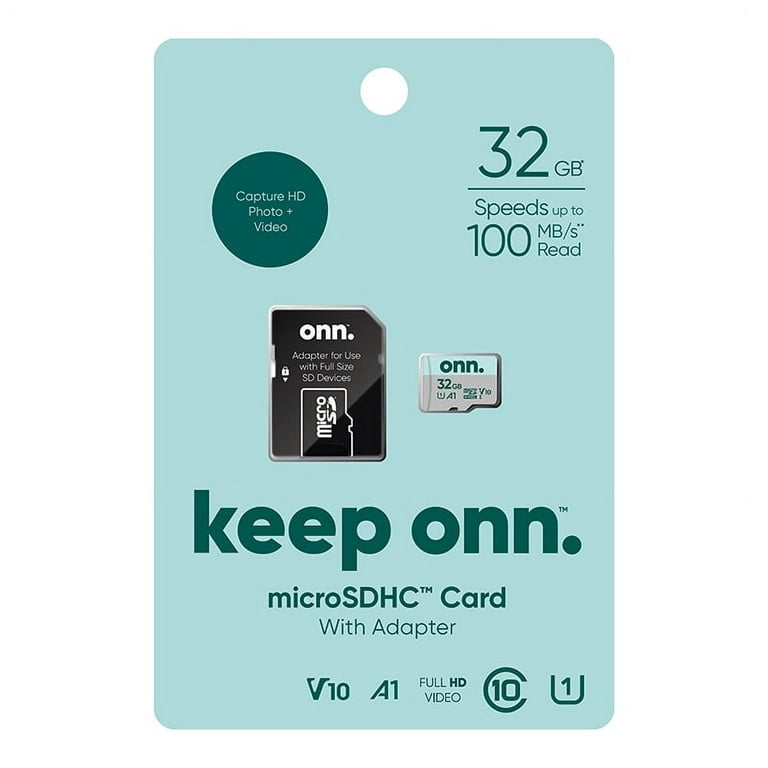 microSD Card with Adapter - 32GB (Class 10)