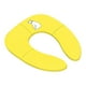 thumbnail image 4 of Asiento de inodoro plegable con anillo para orinal, funda para inodoro para viajes, para niñas pequeñas y niños Amarillo, 4 of 7