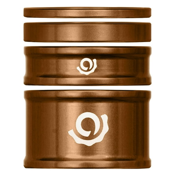 Industry Nine Headset Combo Spacer Kit, 1-1/8", Set/4 Bronze