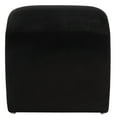 thumbnail image 4 of SAFAVIEH Kibo Modern Style n Shape Ottoman, Black ( 20.1 in. W x 18.3 in. D x 18.5 in. H), 4 of 9