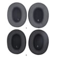 thumbnail image 4 of Cateissary Auriculares Almohadillas para los oídos Cojín de cuero Protección auditiva Almohadillas para los oídos Funda con cancelación de Relojes inteligentes Negro, 4 of 6