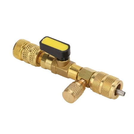 

1/4 & 5/16 SAE Valve Core Removers for R22 R134 R410 R32 A/C Systems Universal AC Line Repair Tool Set