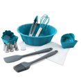 thumbnail image 1 of Guardoinrt 17pcs Cooking Baking Tool Silicone Kitchen Utensils Set Cake Molds Whisk Milk, 1 of 6