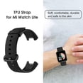 thumbnail image 1 of Correa de banda de reloj inteligente de TPU para Mi Watch Lite/Redmi Watch (negro), 1 of 4
