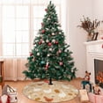 thumbnail image 7 of KLL 36" Christmas Tree Skirt Autumn and Thanksgiving Xmas Tree Skirts Mat for New Year Xmas Holiday Party Indoor Outdoor Home Decoration, 7 of 7