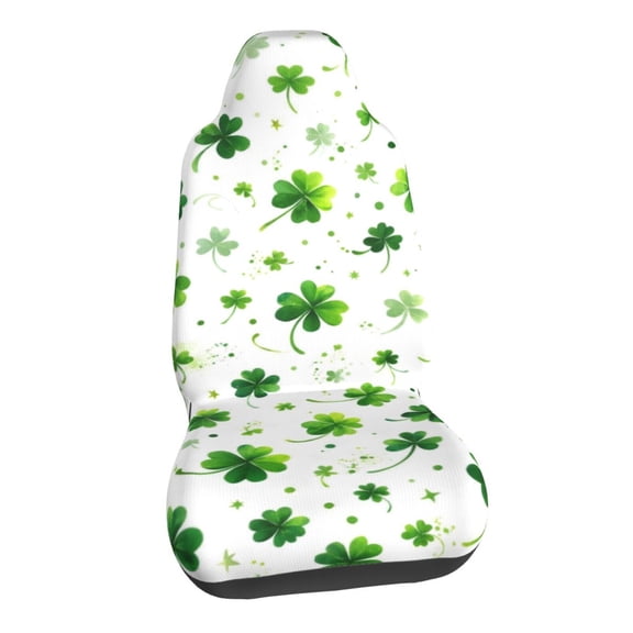 St.Patrick's Day Car Seat Covers Stretch Car Seat Protectors Universal Fit