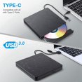 thumbnail image 4 of Drive External CD-ROM Burner Drive Type-C USB CD Burner Drive Free Read-Write Burner Drive ,Easy to Use, 4 of 6