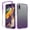 Purple, variant on LG K22 Case, LG K22 Plus Case, LG K32 Case, Rosebono Full-Body Rugged Ultra Transparency Hybrid Protective Case With Built-in Screen Protector for LG K22+ / LG K32 (Red)