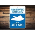 thumbnail image 1 of Jet Ski Novelty Sign, Metal Wall Decor - 10x14 inches, 1 of 4