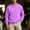 New-Purple, variant on PNTUTB Men's Hoodless Sweatshirt Crew Neck Pullover Long Sleeve Solid Color Basic Top Casual Loose Comfort Daily Fall Winter Fashion Sweatshirt