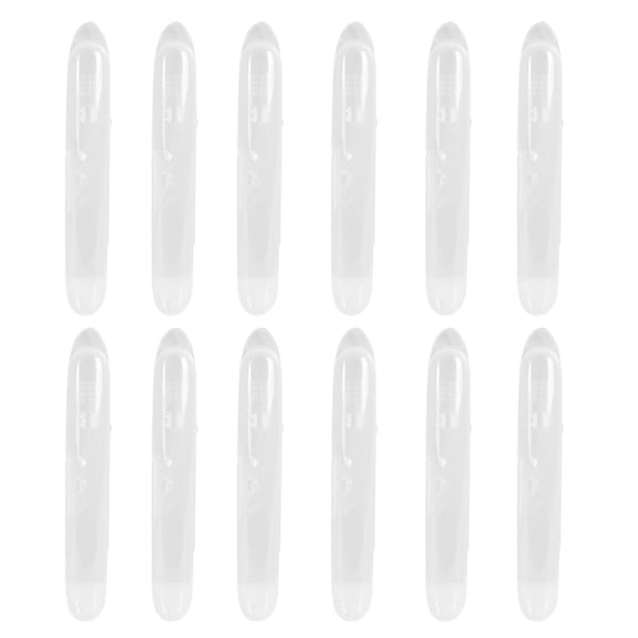 Portable Toothbrush Holder with Plastic for Storage Use 12pcs in 1 Suit Travel Size