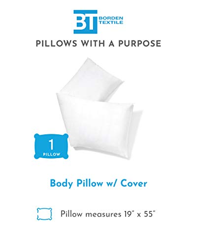 Body Pillow Side Sleeping Pillow - Cover Included