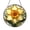 Acrylic 3.5 Inch, variant on Spring Daffodil Suncatcher Pattern, Floral Stained Glass Template for DIY Makers and Birthday Craft Ideas