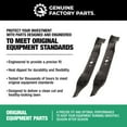 thumbnail image 3 of MTD Genuine Parts 21 in. Mulching Mower Blade For Walk-Behind Mowers 1 pk, 3 of 6