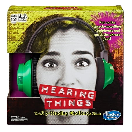 Hearing Things Game, Ages 12 and up, For 4-8 (Best Two Player Cooperative Board Games)