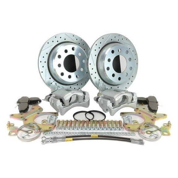Master Power Brakes DB1796BRHP Legend Series HP Rear Disc Brake Kit for 1988-1998 Chevy & GMC C1500, 1992-2000 Tahoe & Suburban 2wd