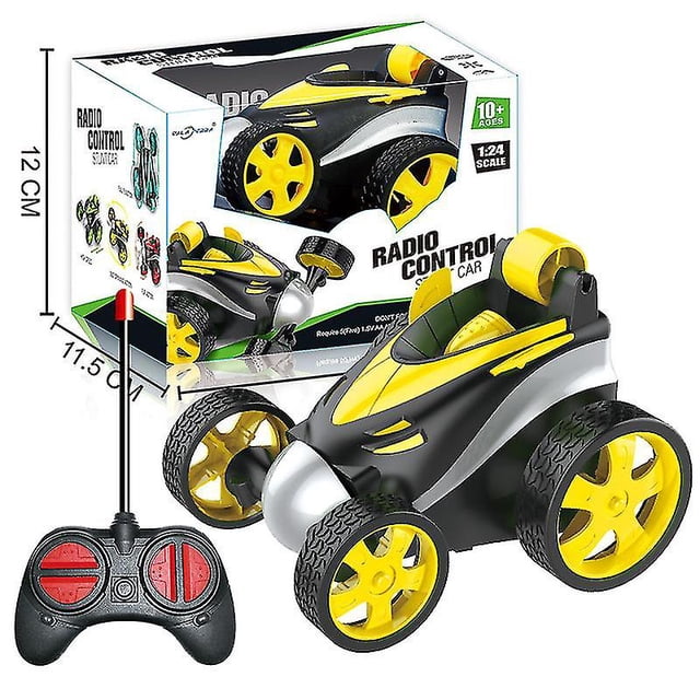 Coches Rc, Juguetes para Niños 3 4 5 6 7 8 9 10 Años Coches Rc 360 Rotación Mini Rc Stunt Racing Regalos De Cumpleaños