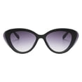 thumbnail image 4 of 2 gafas de sol estilo ojo de gato, gafas de protección de moda de los 8 Negro+Verde, 4 of 7