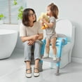 Mangohood Potty Training Toilet Seat with Step Stool Ladder for Unisex
