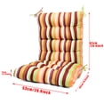 thumbnail image 2 of Outdoor/Home Waterproof Chair Cushions Solid High Back Seat Pad Soft High Rebound One-piece Cushion, 2 of 6