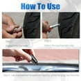 thumbnail image 5 of 30 PCS Tire Repair Rubber Nails, Reliable Screw in Tire Repair Plugs with a Screwdriver, Tire Repair Screws, Self-Service Tire Plugs Screw for Car,Truck, Motorcycle, 5 of 6