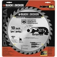 thumbnail image 2 of Black & Decker 77-740 Piranha Thin Kerf Carbide Blade, 10" x 32T, 2 of 2