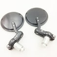 thumbnail image 3 of HTT-MOTOR Aprilia Vespa Kymco Piaagio AGUSTA KTM BMW carbon Fiber 7/8'' inch Bar End Mirrors, 3 of 5