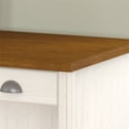 thumbnail image 4 of Fairview Computer Desk with Hutch and File Cabinet in White - Engineered Wood, 4 of 7