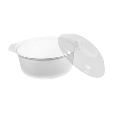 jicheng Microwave Rice Cooker 1400ml Microwave Rice Maker for Oatmeal Office Kitchen