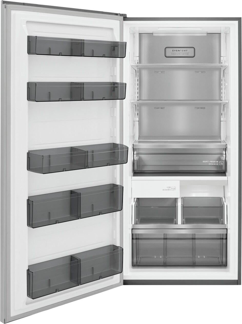 Frigidaire Fpfu19f8wf 33" Wide 19 Cu. Ft. Upright Freezer - Stainless Steel