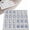 Blue, variant on LCBarley 2026 New Mahjong Practice Board 3D Printed Solo Single Player Mahjong Practice Board American Mahjong Strategy Aid with 24 Slots Portable Practice Boards (Pink)