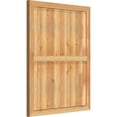 thumbnail image 3 of 32 1/4"W X 40"H Timbercraft Six 5 3/8" Boards Framed Board-N-Batten Shutters, Rough Sawn Western Red Cedar (Per Pair), 3 of 13