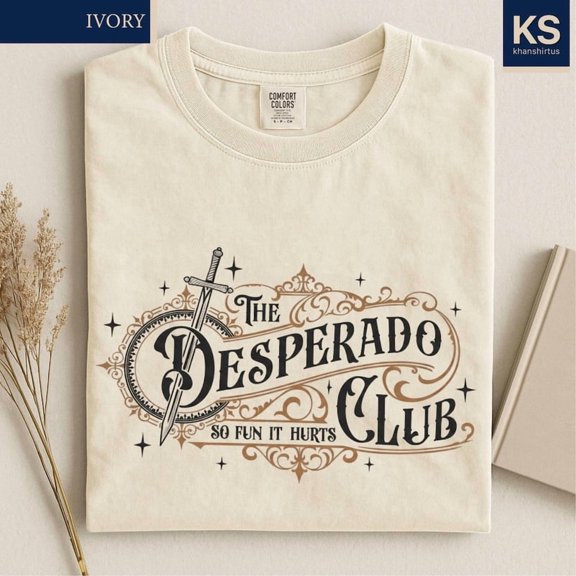 The Desperado Club T-Shirt, New Achievement Carl Shirt, Fantasy Booktok Gift, Dungeon Crawler Carl Tee SHIRTKING