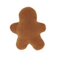 thumbnail image 2 of Saro Lifestyle Gingerbread Warmth Poly Filled Throw Pillow, 2 of 3
