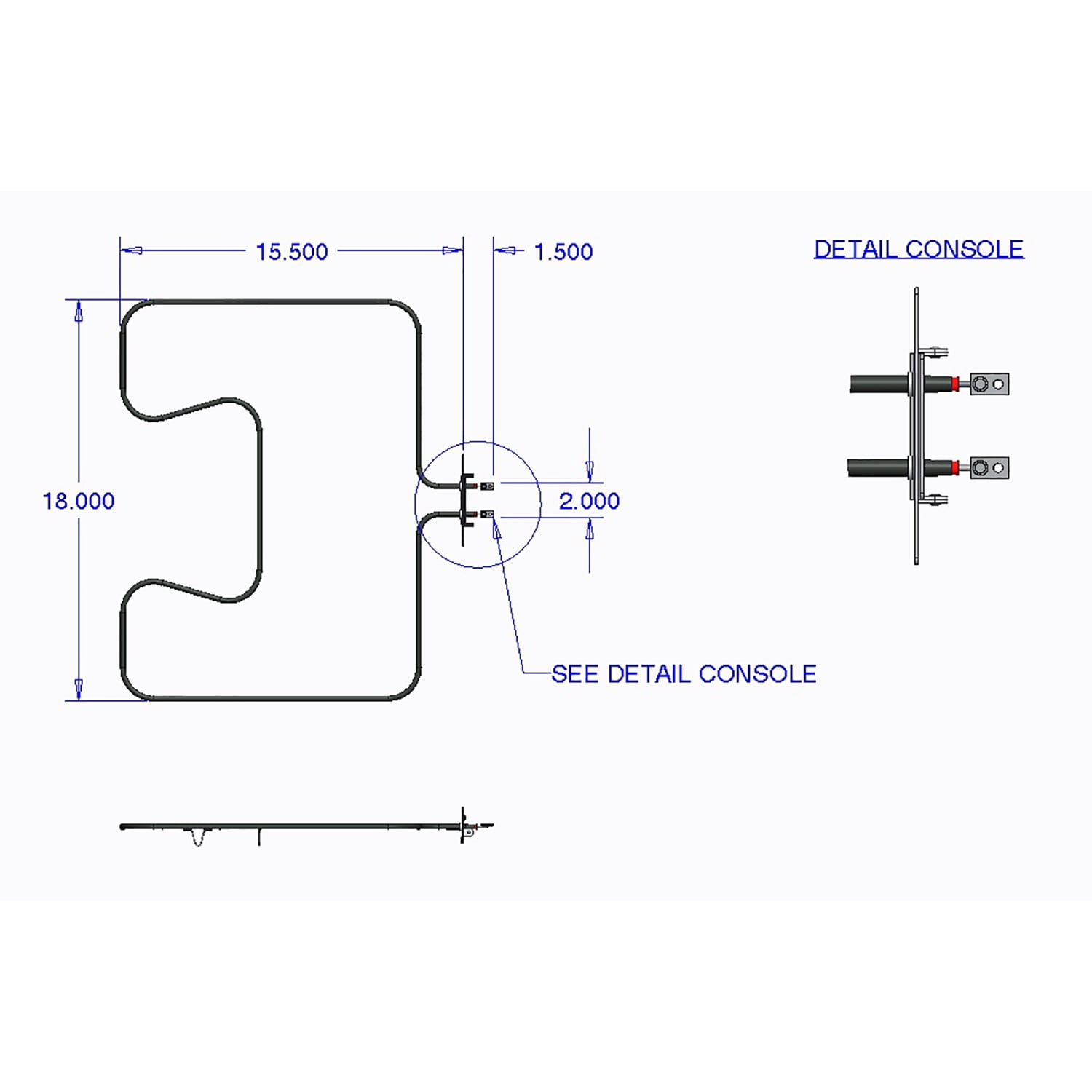 Range Kleen Bake Element, Fits Frigidaire Brands