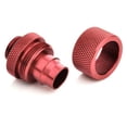 thumbnail image 3 of Bitspower G1/4" to 7/16" ID, 5/8" OD Compression Fitting V3 for Soft Tubing, Deep Blood Red, 3 of 3