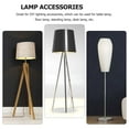 thumbnail image 3 of WRITWAA 10 Pcs Embout d'Abat-jour Noir Décoratif Rond Support d'Abat-jour en Fer, 3 of 8