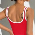 thumbnail image 4 of mgoYE Workout Tank Tops for Women , Racerback Sports Athletic Shirts Camisole Yoga Top(Red,M), 4 of 5