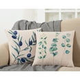 thumbnail image 5 of Saro Lifestyle Eucalyptus Design Throw Pillow, 5 of 5