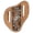 Floral Brown, variant on Large Hilason Western Floral Stylish Design Geniune Leather Knife Holder