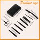 thumbnail image 3 of Juego de pinzas Yougai de 9 piezas de acero inoxidable profesional, 3 of 7