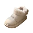 thumbnail image 2 of Bnwani Boots for Women,Winter Boots,Non-slip,Slip-on,Warm,Round Toe,White,40(US:7.5-7.5), 2 of 9