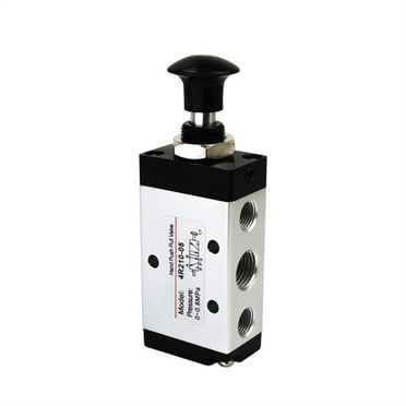 BTOER 66.5 X 35 X 22mm Air Control Pneumatic Valve 4R210-08 0 - 150 PSI 1.5Mpa